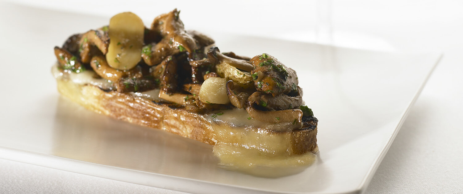 Mushroom-Crostini